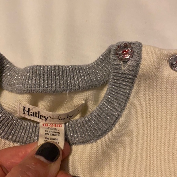 Snowflake Sweater Dress by Hatley Baby; Perfect for Holidays! - Picture 2 of 4